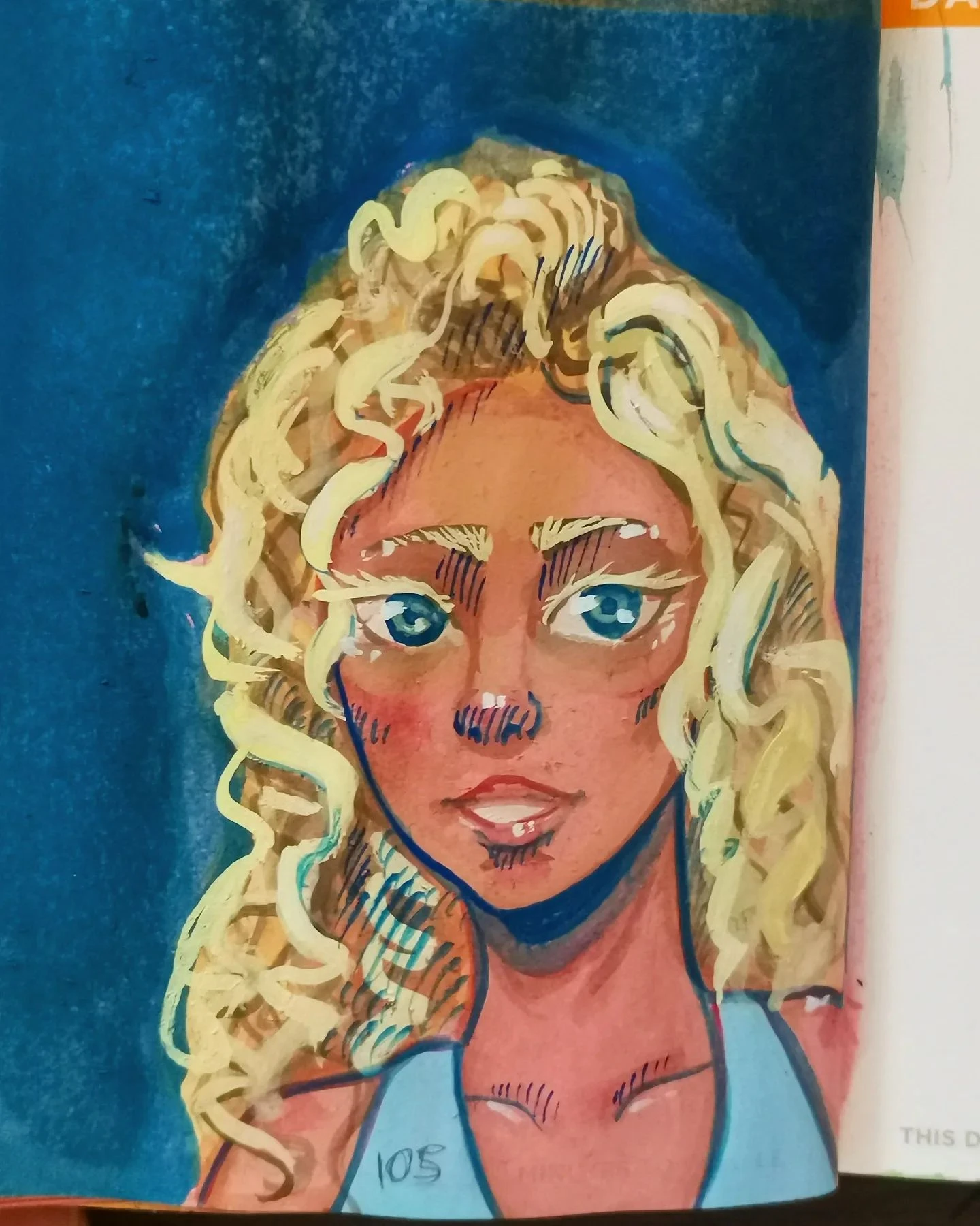 Girly kinda slayed tbh
#gouache #traditionalart #painting #365daysofdoodles #artist #artistsoninstagram