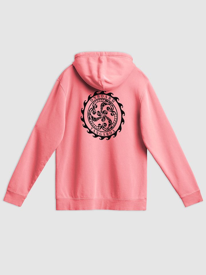 "Onboard Tangaroa" Pigment Dyed Hoodie – Worn-In Look, Everyday Comfort (Light Colours) product image (2)
