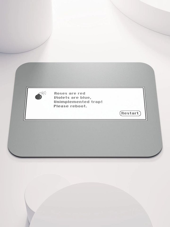 Unimplemented Trap Poem Mouse Pad product image (1)