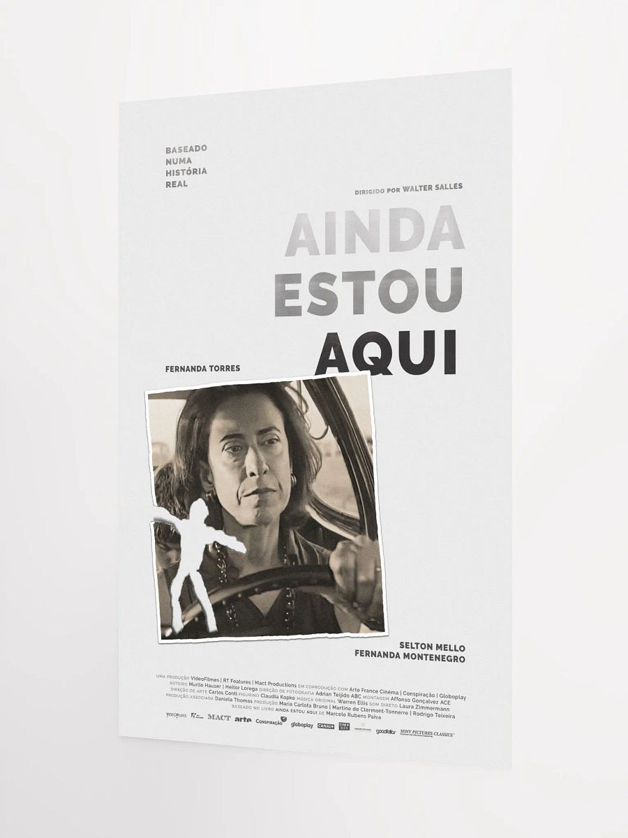 Ainda Estou Aqui Movie Poster Portuguese Variant product image (3)