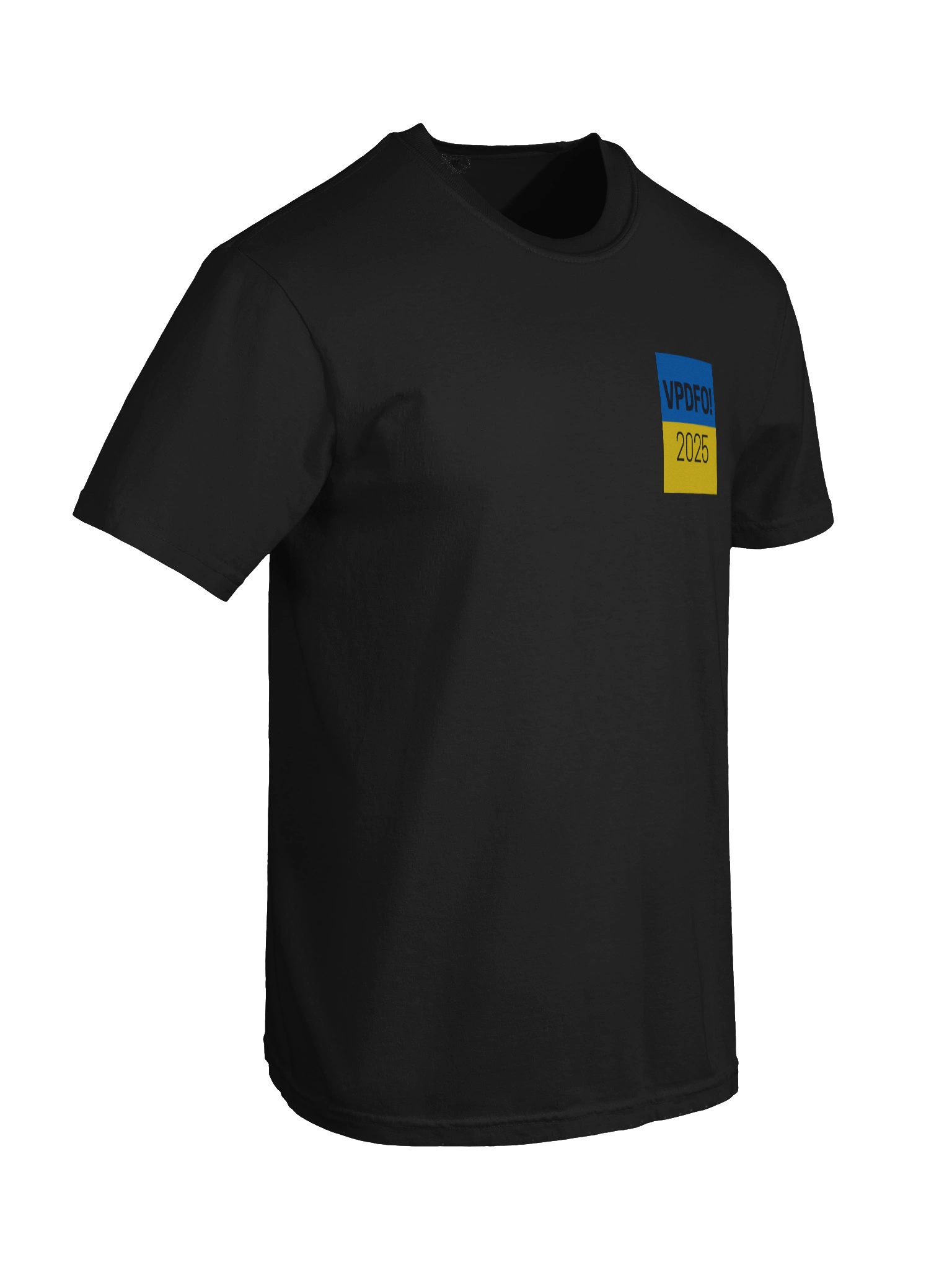 Ukraine flag VPDFO 2025 premium tee product image (8)
