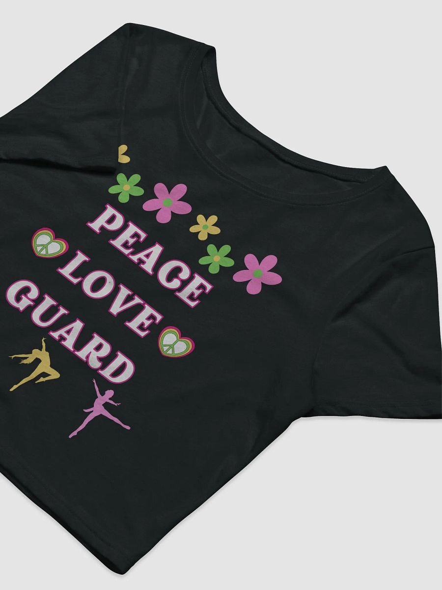 PEACE. LOVE. GUARD Crop Top product image (5)