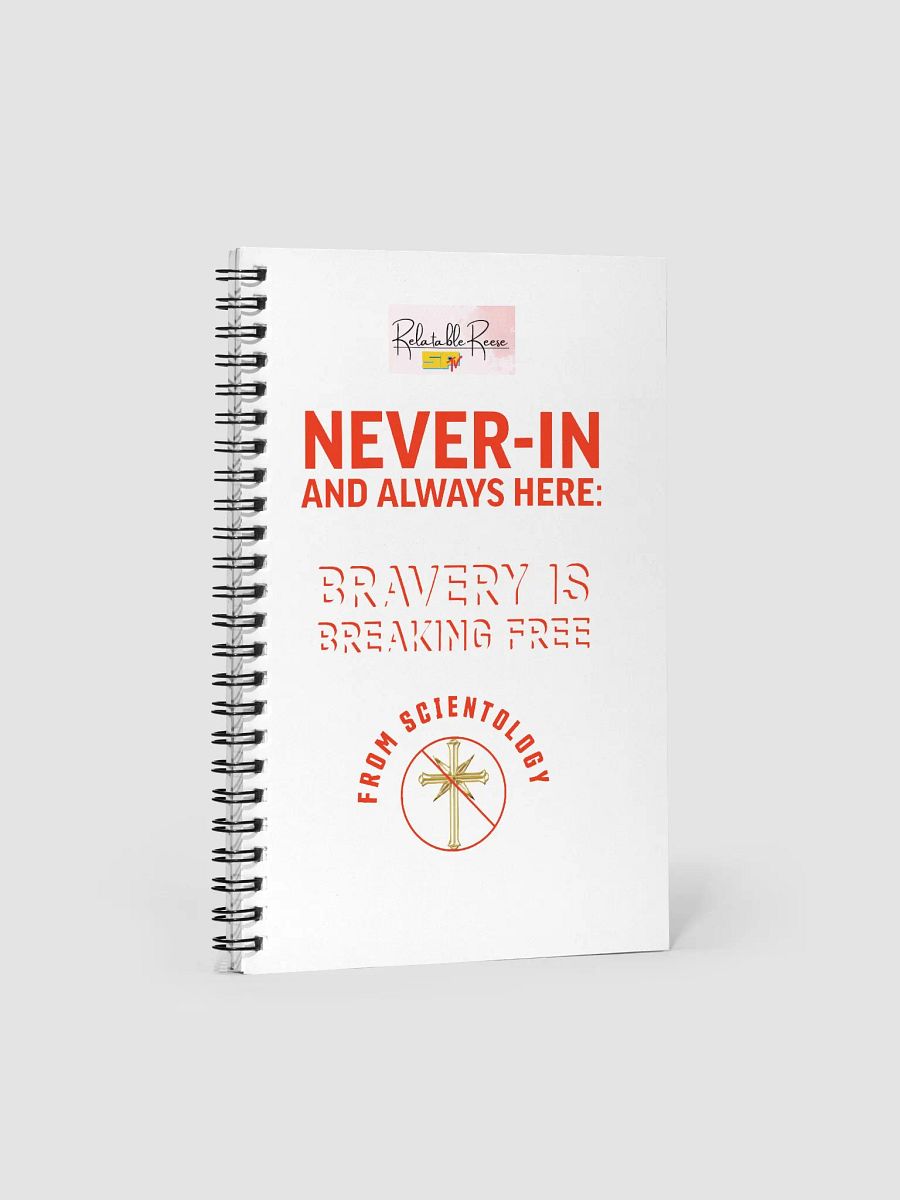 Never-In Spiral Notebook product image (1)