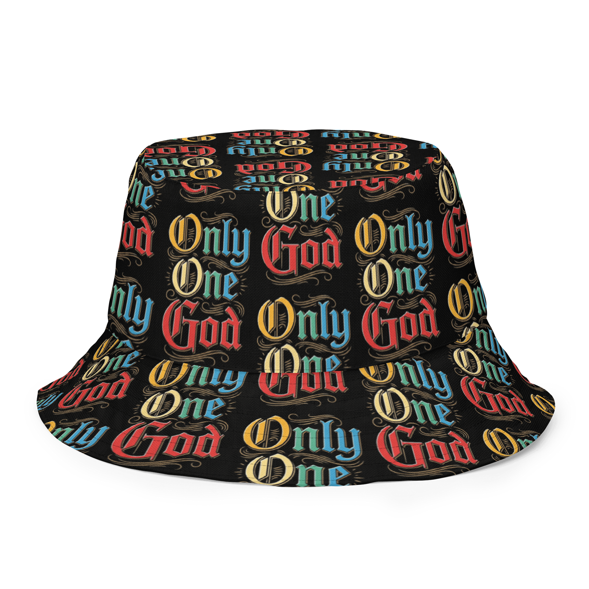 Only One God Bucket Hat By Chilly Palmer D.C.E.L. product image (7)