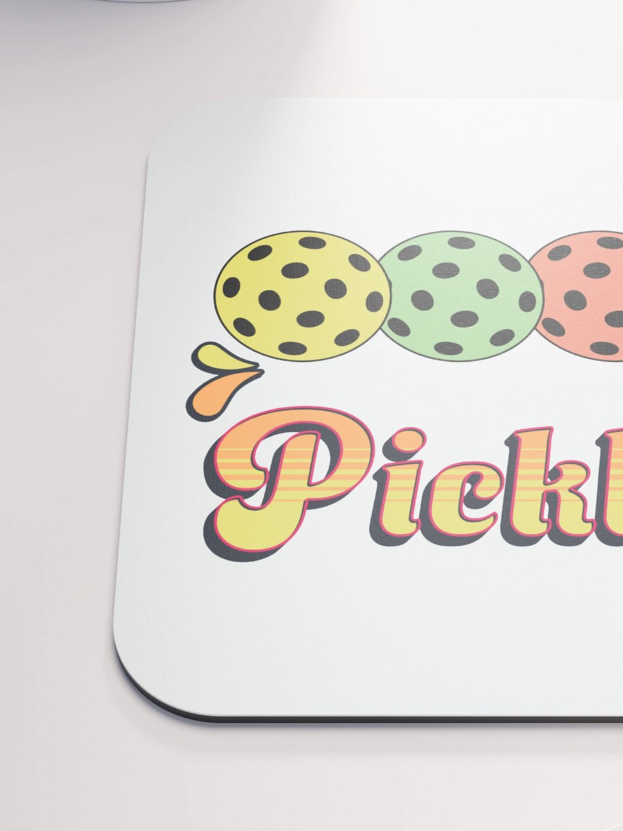 Pickleball Five Ball Row Fun Mouse Pad product image (6)