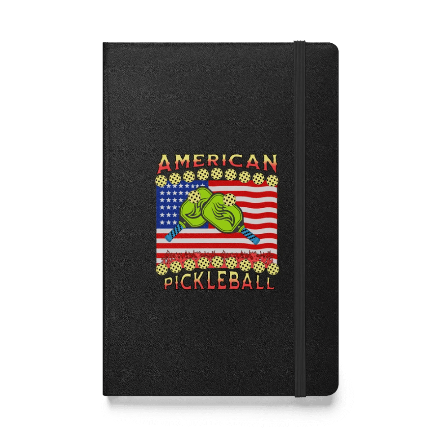American Pickleball Patriotic Hardcover Journal product image (1)