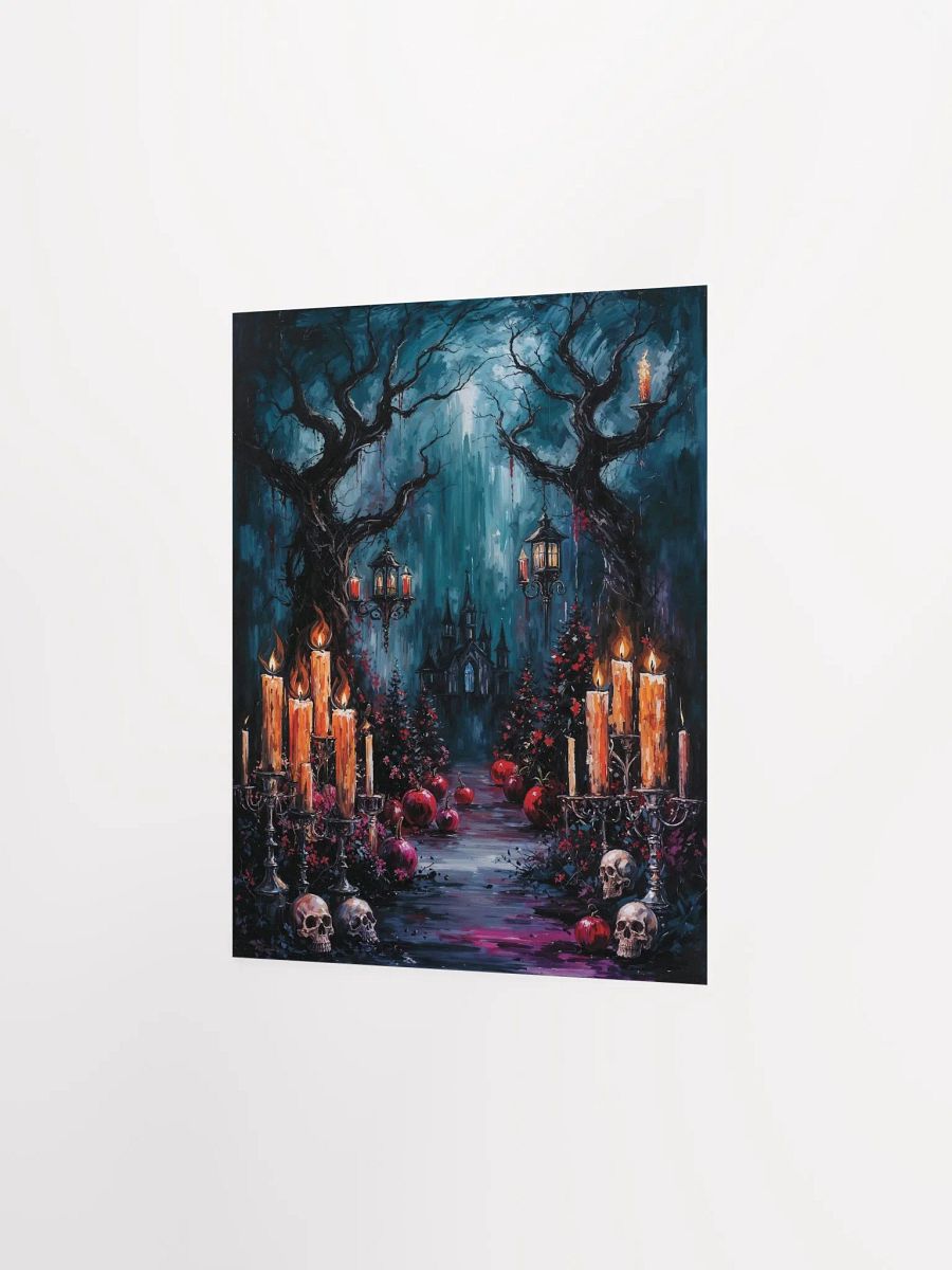 Christmas Gothic Path Poster product image (11)