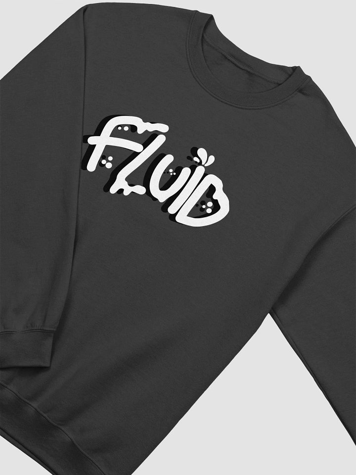 DISTORTED DROP LARGE LOGO SWEATSHIRT product image (2)
