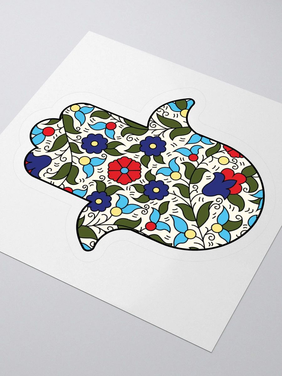 Khalili Floral Hamsa Hand Sticker product image (7)