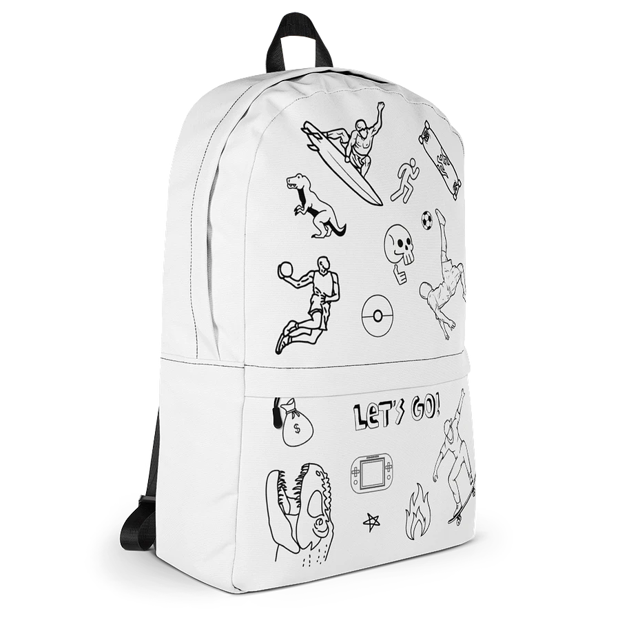 Conor Backpack - White product image (2)