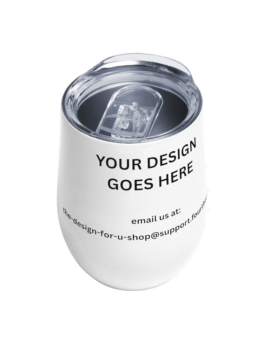 Customizable Minimalist Feline Trio Wine Tumbler product image (4)