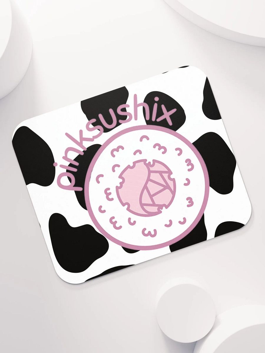 Cow Print PinkSushix Mouse Pad product image (7)