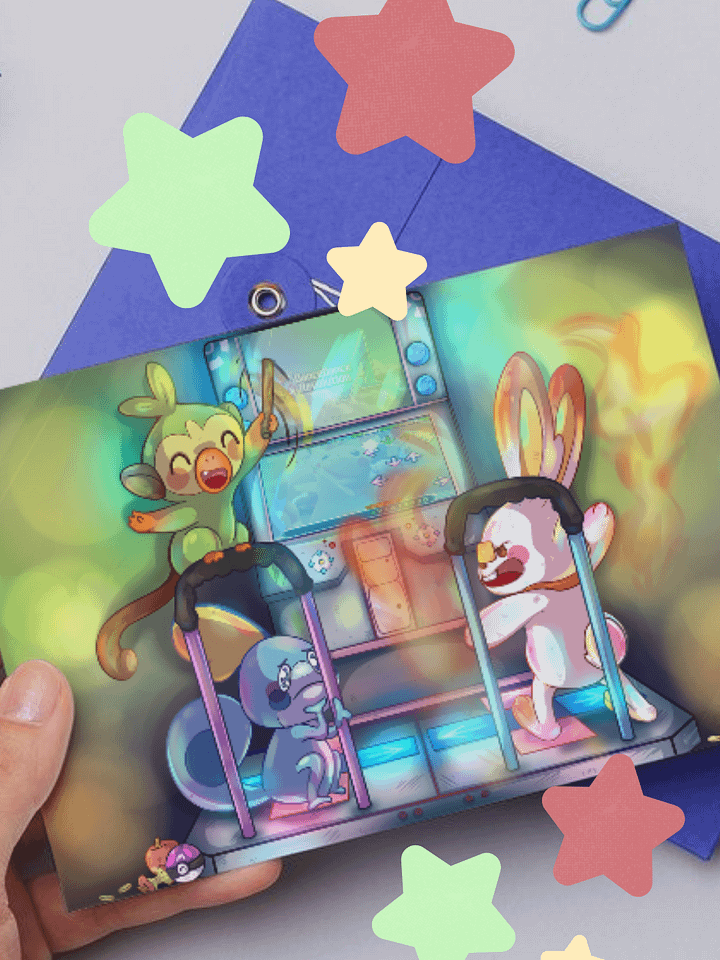 DDR Poke Fun (Postcard Print) 🎇🎶 product image (1)