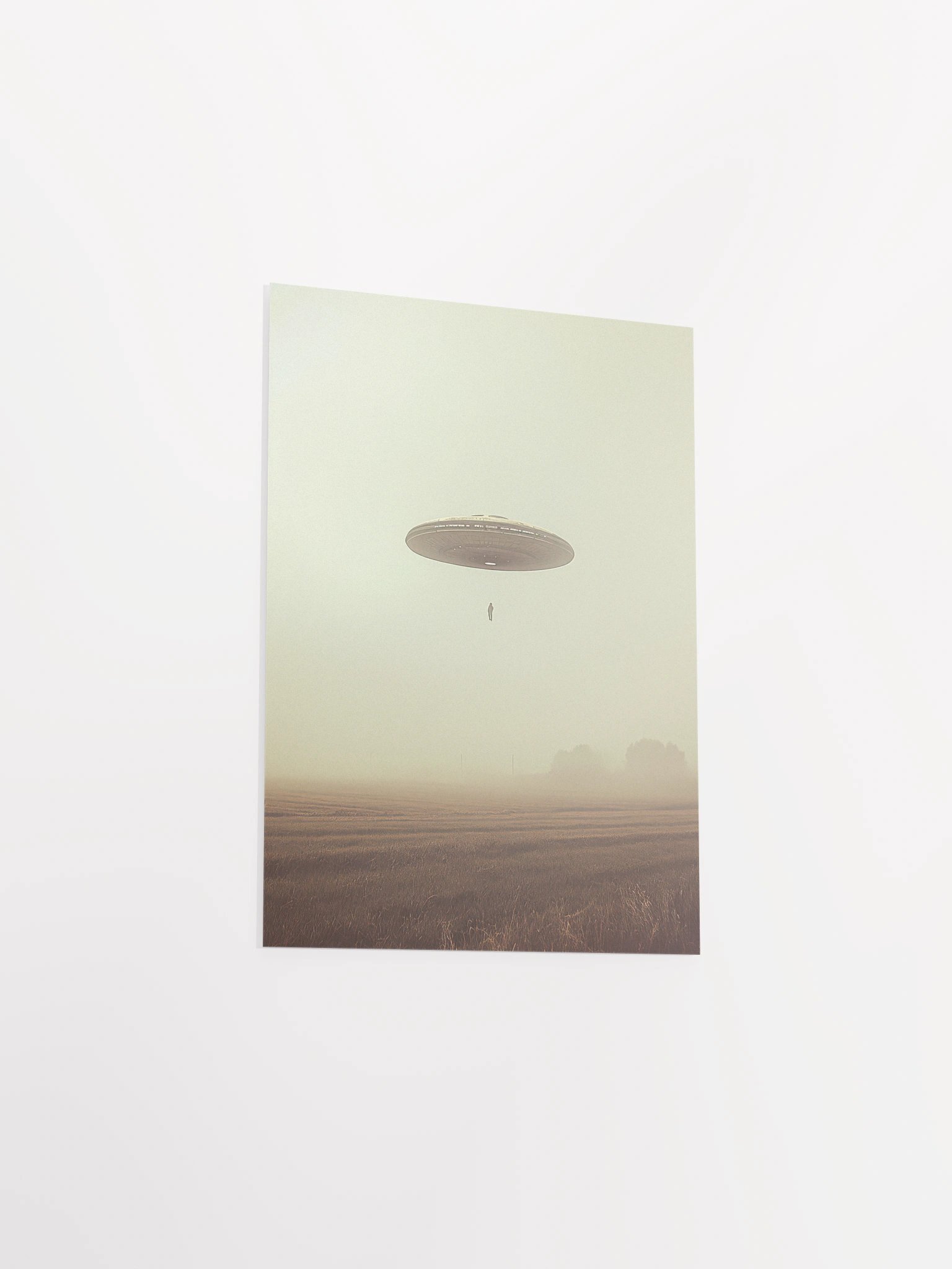 The Truth is Out There / The X-Files photo of UFO — sci-fi poster, movie art, I want to believe poster, space print, aliens wall decor product image (8)