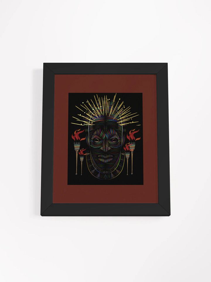 Tribal Radiance Framed Poster product image (3)