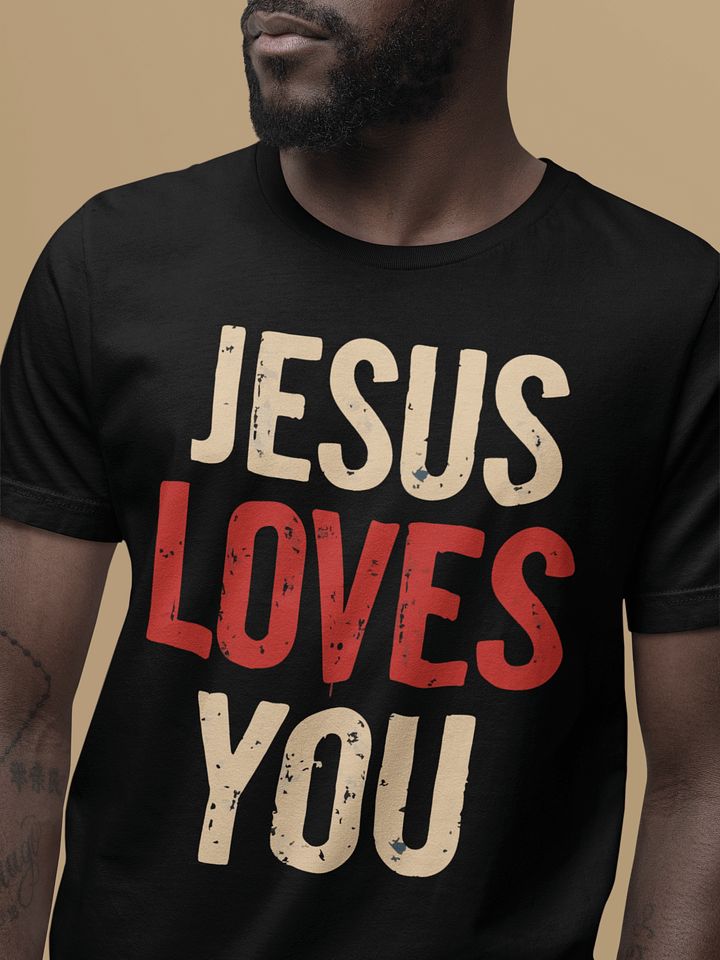 Jesus Loves You T-Shirt product image (1)