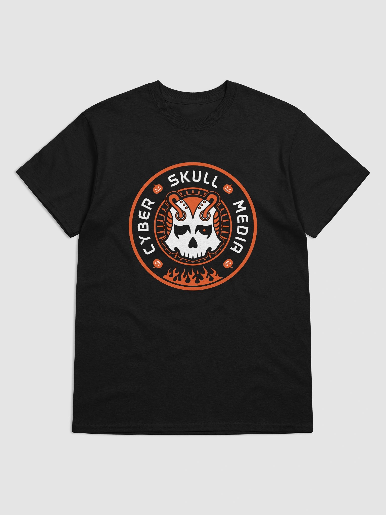 Cyber Skull Halloween 2025 Logo Tee (Basic) product image (5)