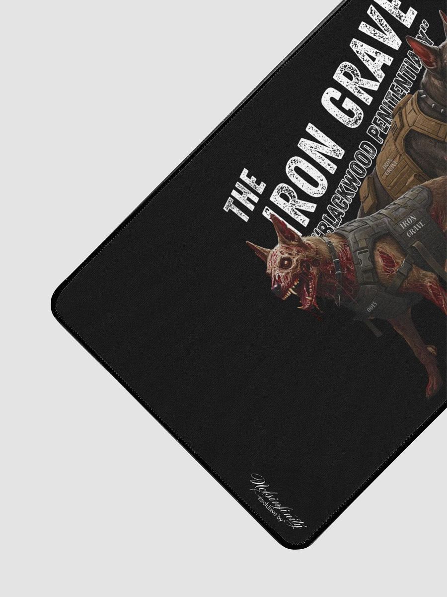 The Iron Grave - Blackwood Penitentiary - Rot Hounds - Black Desk Mat product image (3)