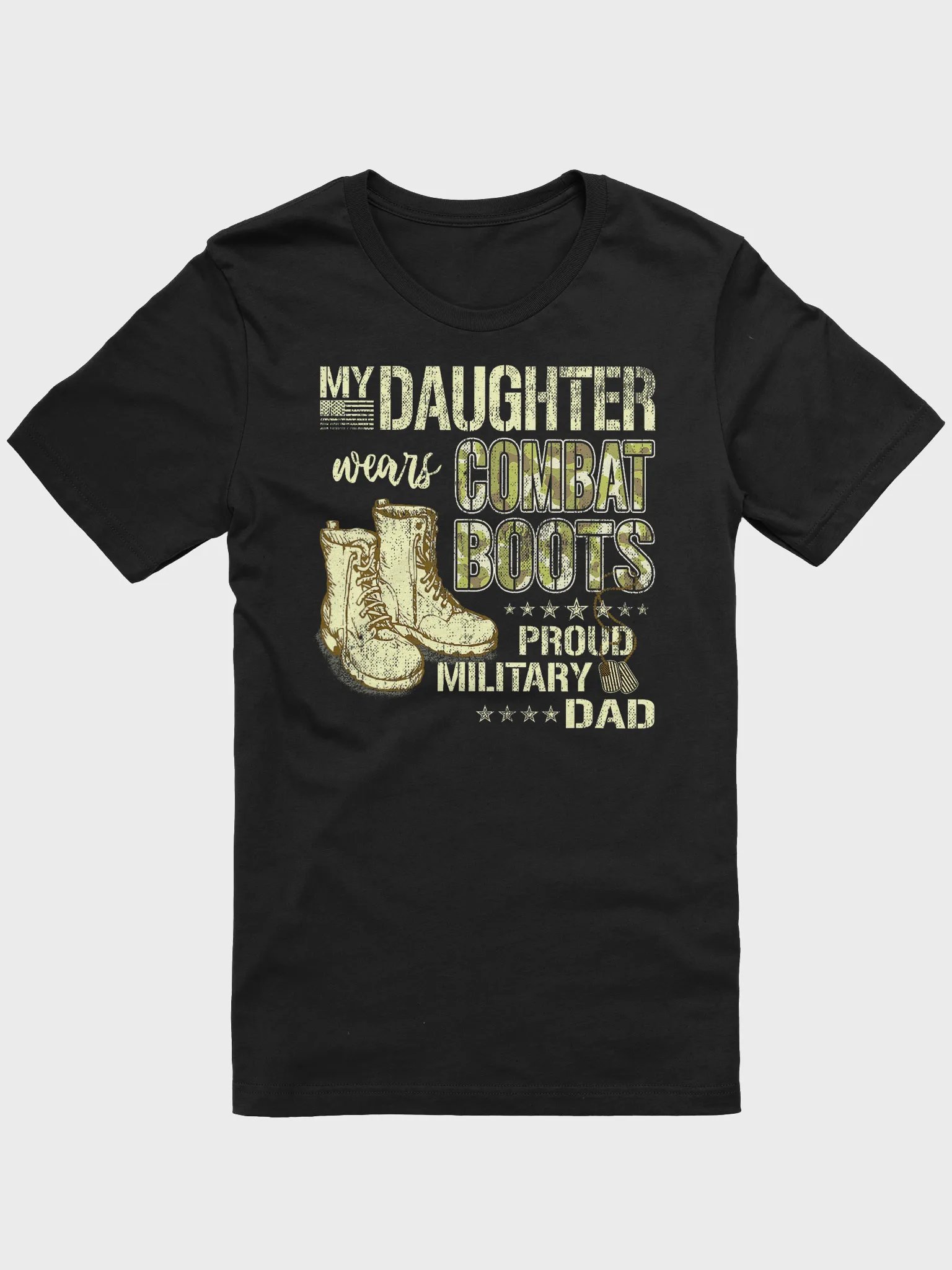 Proud Military Dad - Adult T-Shirt product image (1)