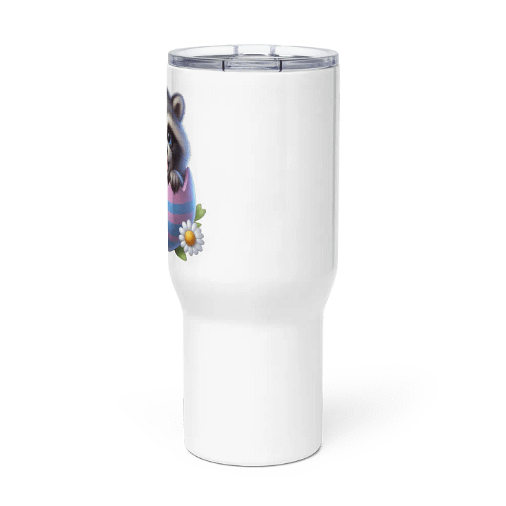 Raccoon Easter Egg - Travel Mug w/ Handle product image (3)