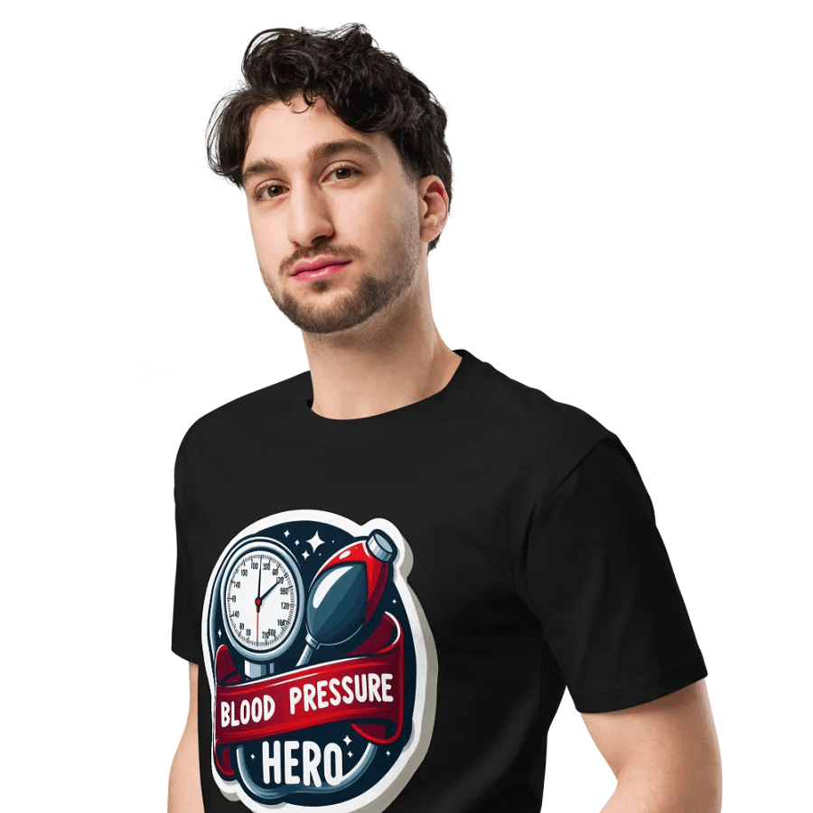 Blood Pressure Hero Unisex Tee product image (7)