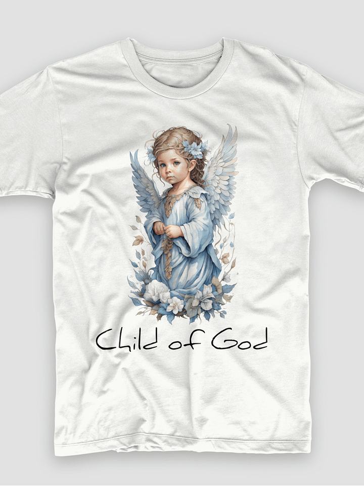 Angelic Child of God Blue Floral product image (2)