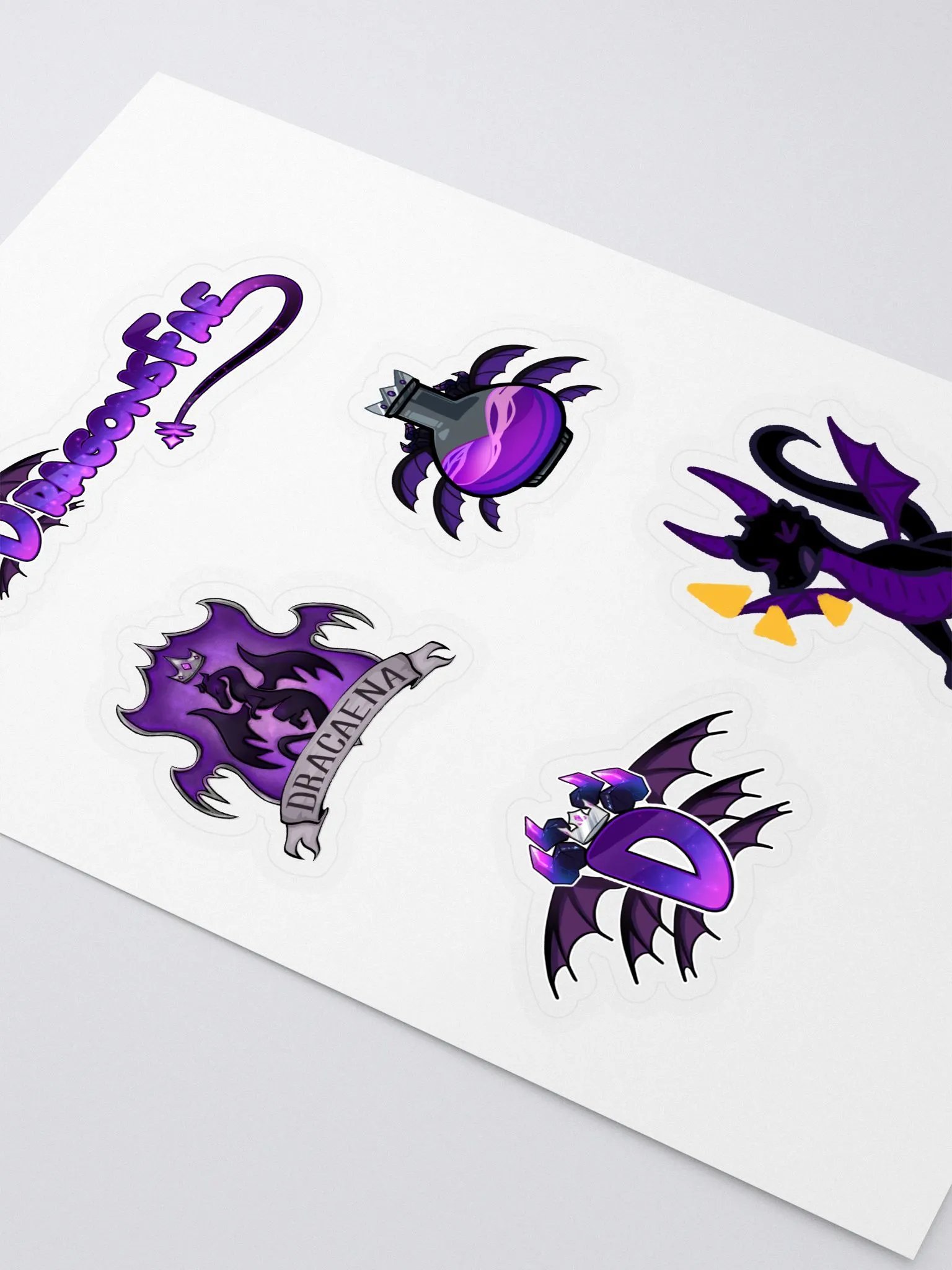 Dracaena Kingdom Sticker Sheet product image (2)