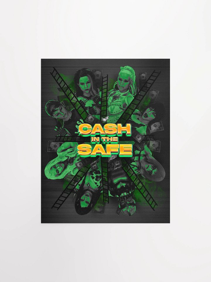 IWF Cash In The Safe Women's LADDER Poster product image (1)