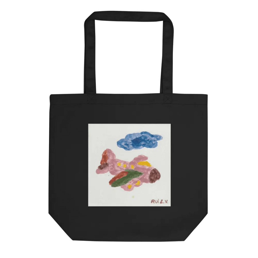 Kid Airplane (Econscious Eco-Friendly Tote Bag) product image (1)