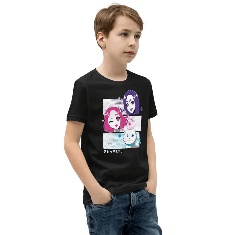 Alex y Tely Anime Youth Shirt product image (3)