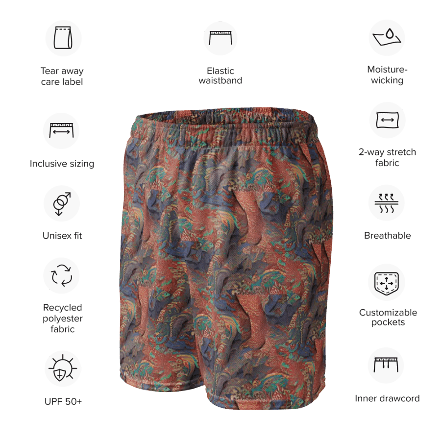 Kyoshin Recycled Mesh Shorts product image (10)