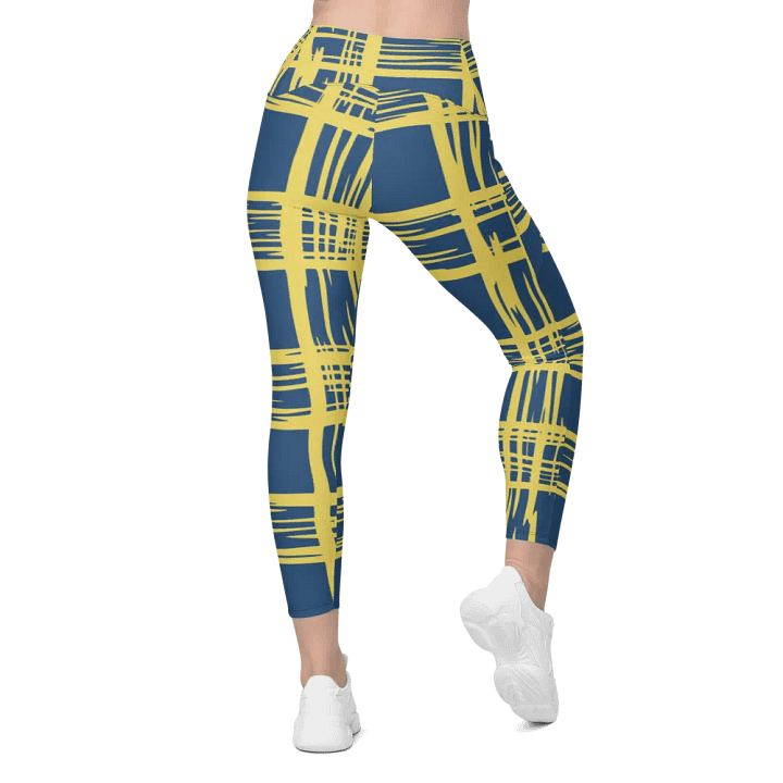 Leggings with Pockets – Seamless Geometric Pattern for Stylish Functionality product image (2)