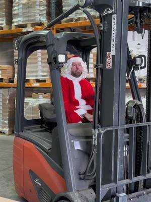 Day 1 of being bossed around by the socials team🫩 #theofficesanta #christmas2025 #fyp 