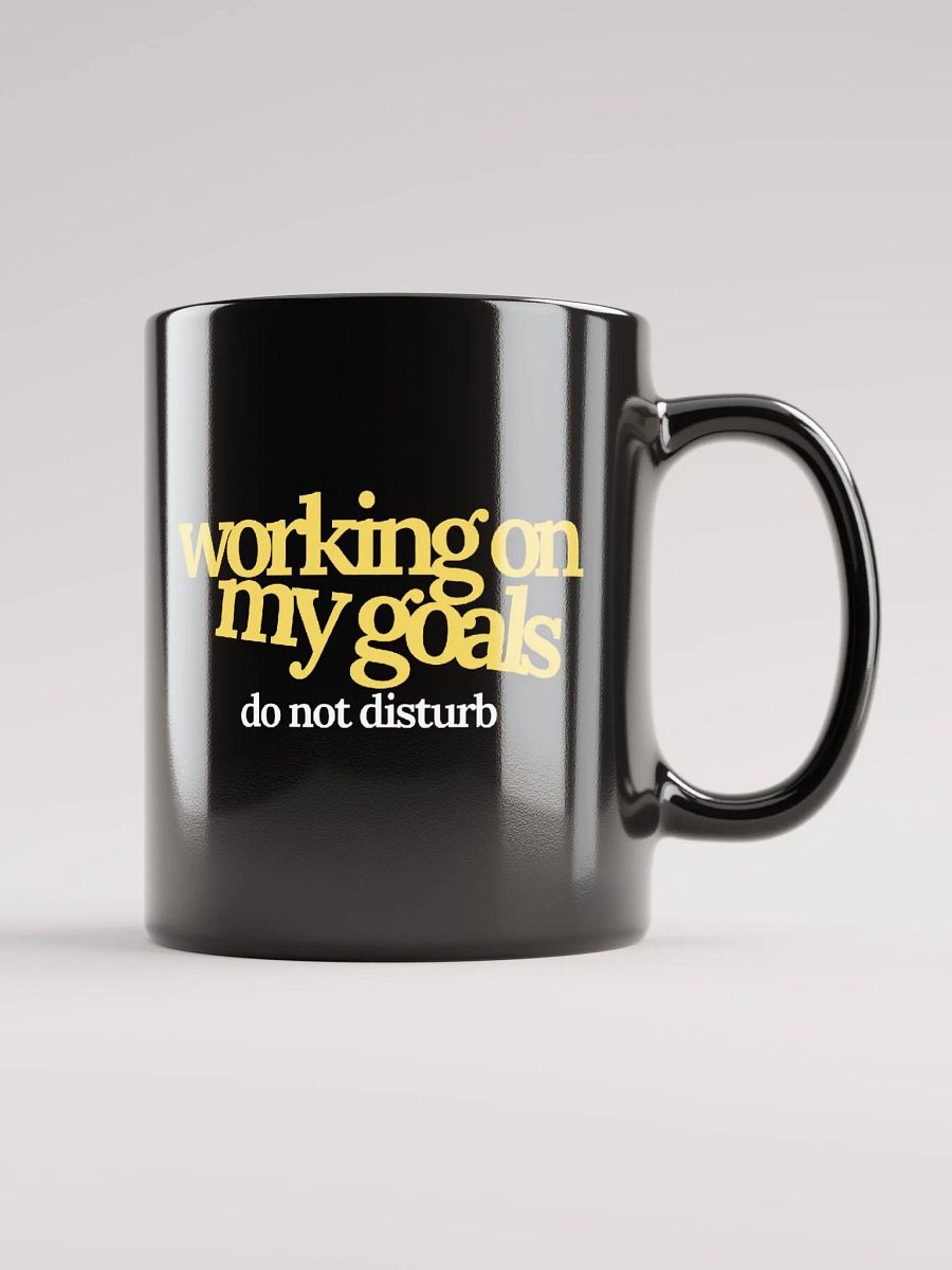 Working On My Goals Coffee Cup product image (1)