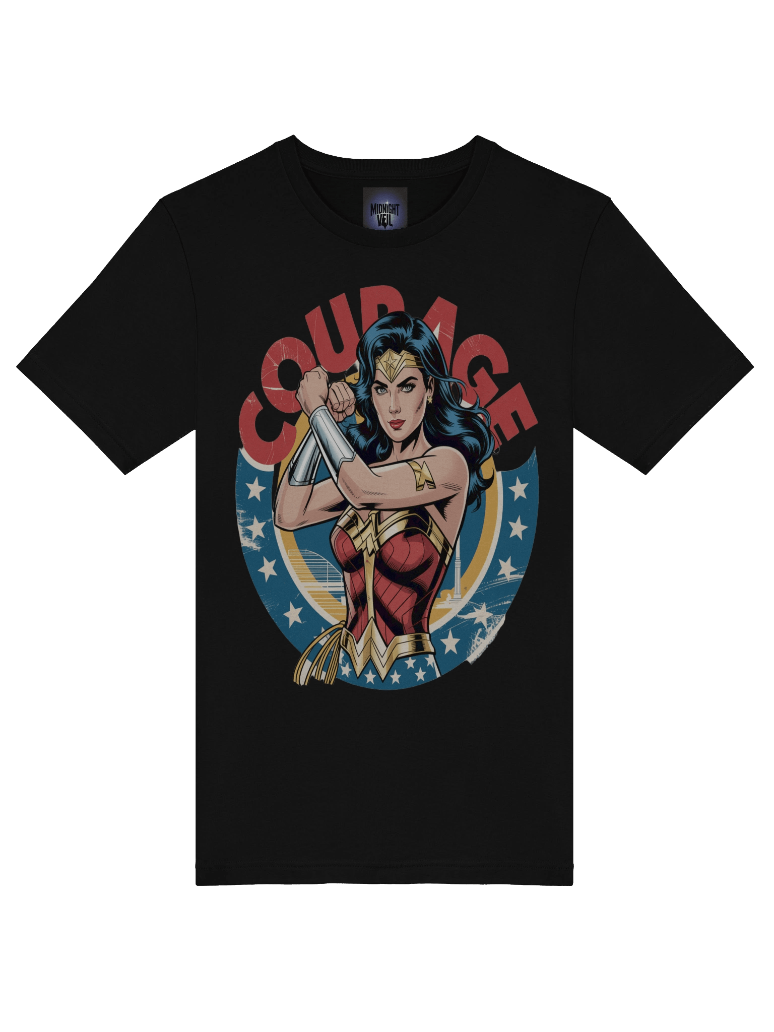 Wonder Woman Courage Eclipse Supersoft T-Shirt product image (7)