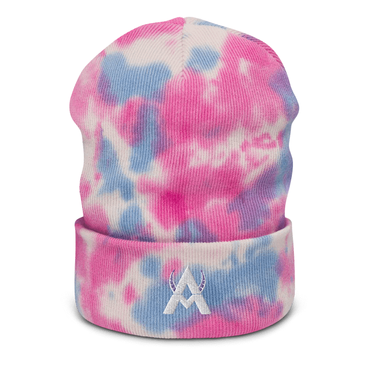 AM Fancy Logo Tie-Dye Beanie product image (1)