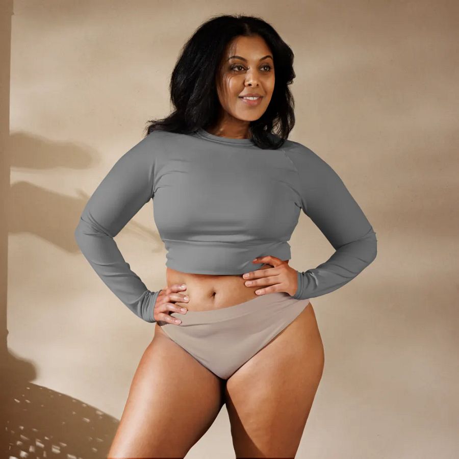 Pencil Cropped Rash Guard product image (2)