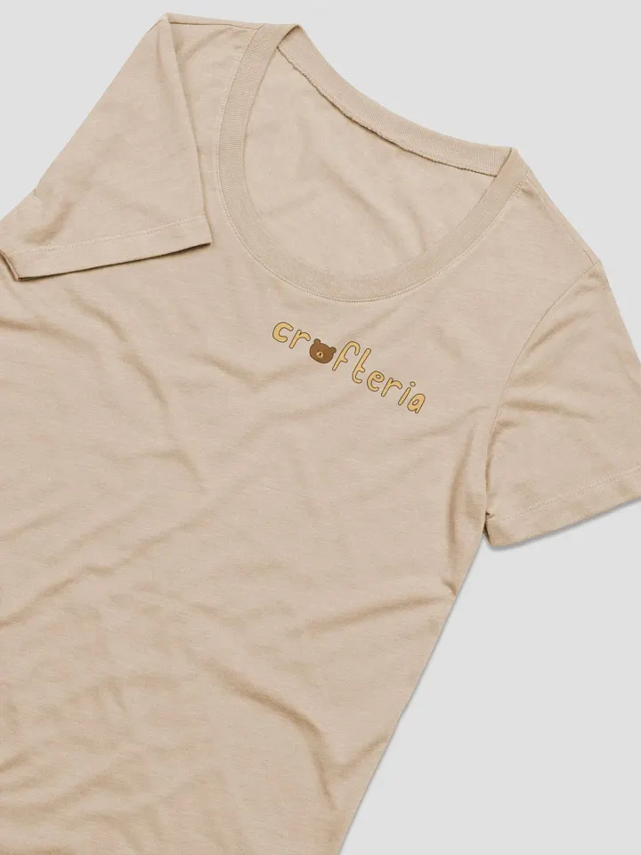 Crofteria Bear Text - T-shirt (Women's Triblend) product image (2)