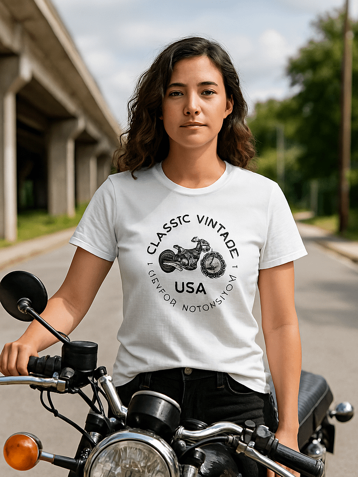 Vintage Motorcycle T-Shirt product image (2)