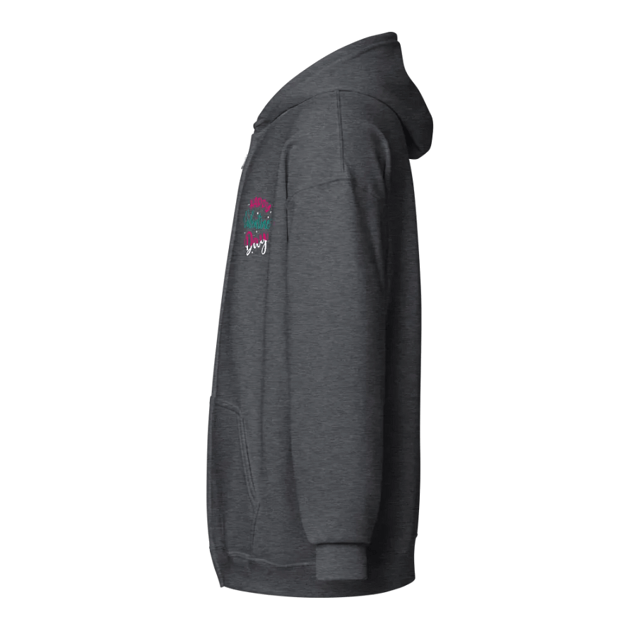 Happy Valentine's Day Zip Up Hoodie (Front Only) product image (4)