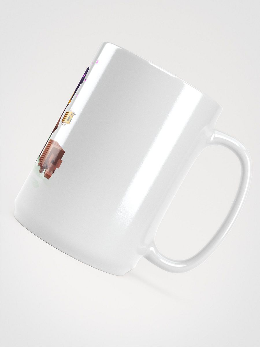 Minecraft White Glossy Mug product image (4)