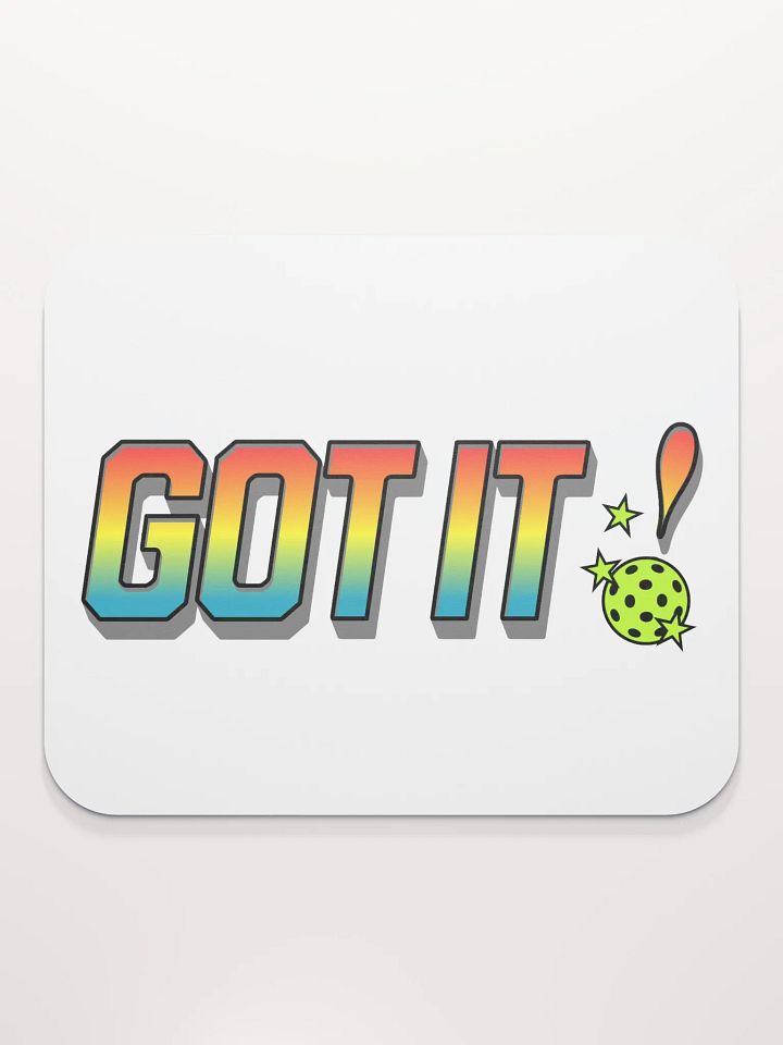 Got It Pickleball Vibrant Mouse Pad product image (1)