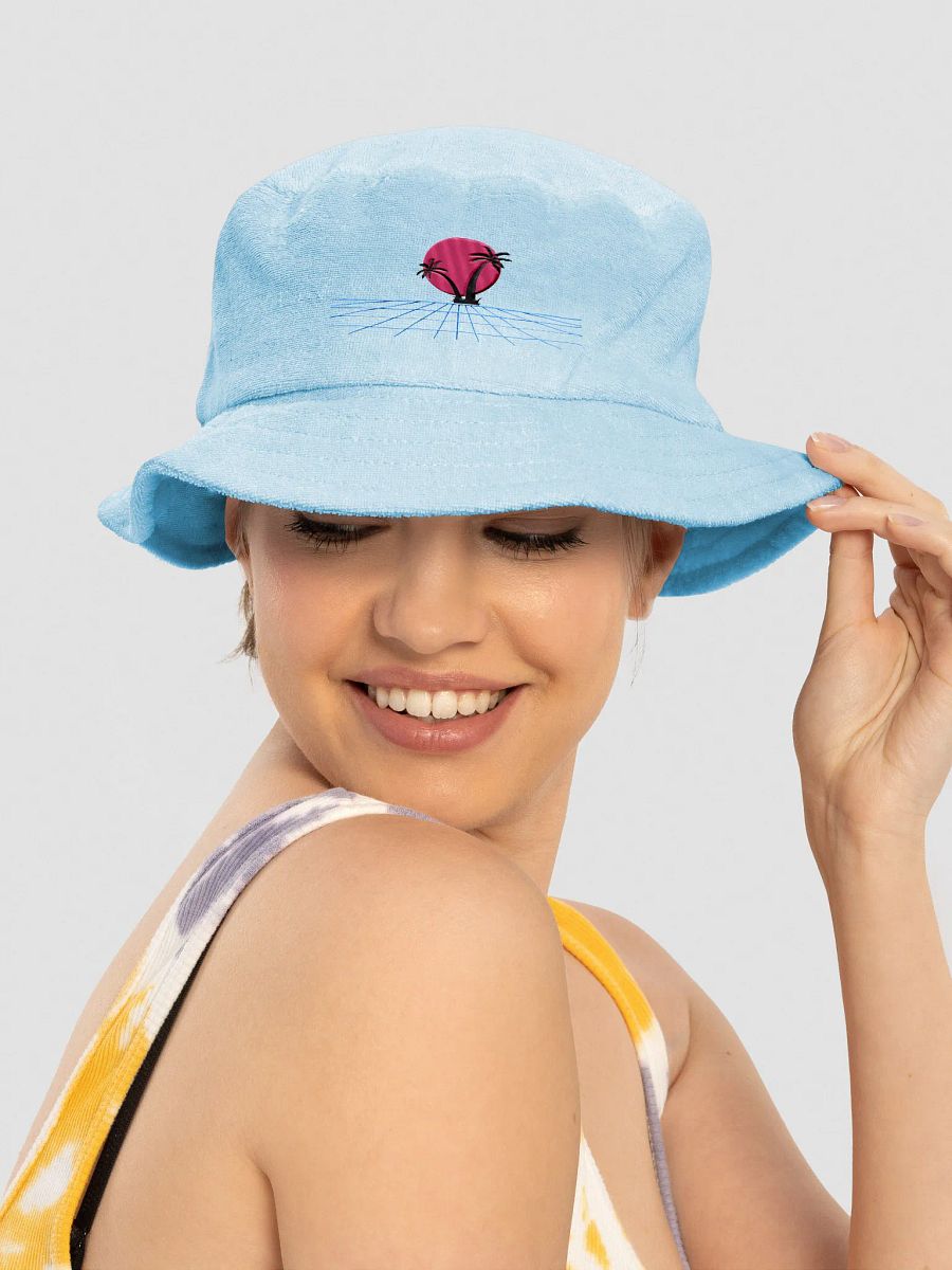 Retro Sun Palm Bucket Hat product image (4)
