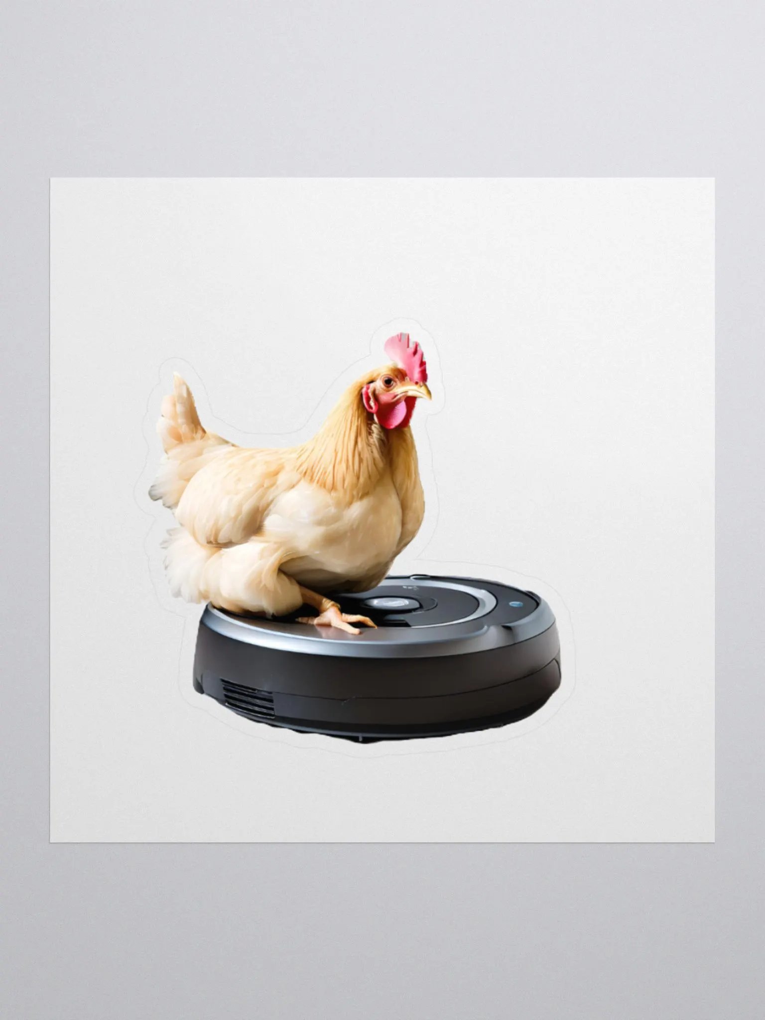Roomba Chicken Sticker product image (2)