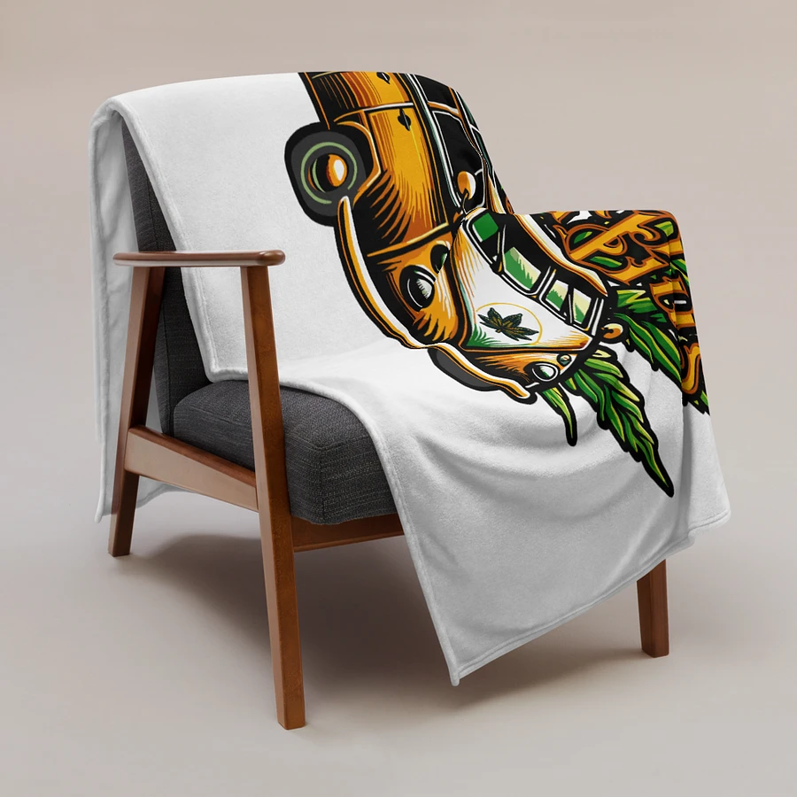 CannaBus Fleece Throw product image (2)