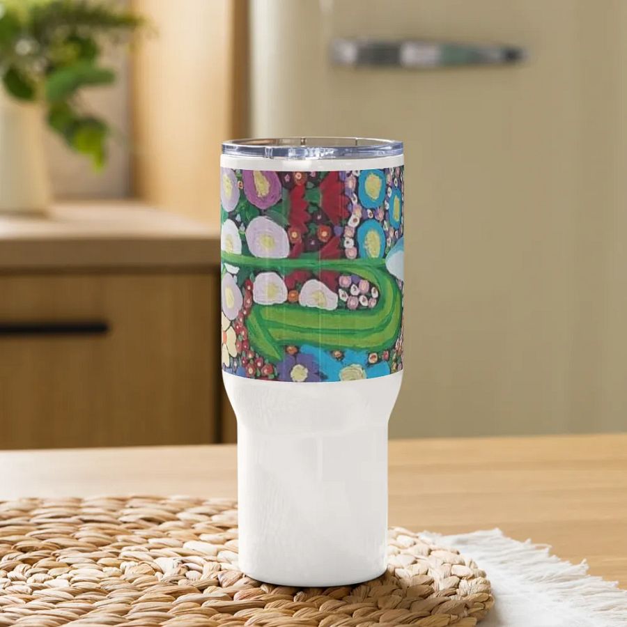 Cheerful Garden Delight Travel Mug product image (9)