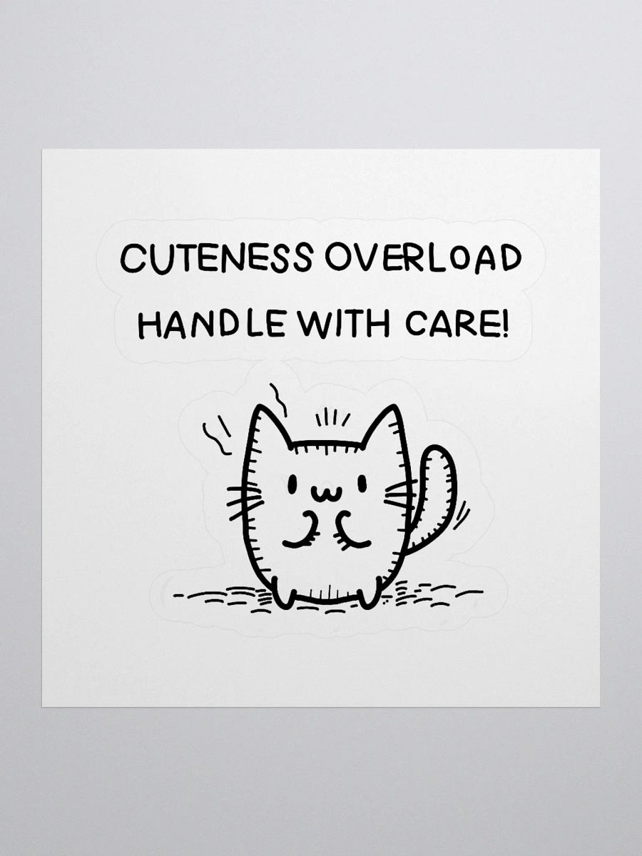 Cuteness Overload Vinyl Stickers product image (1)
