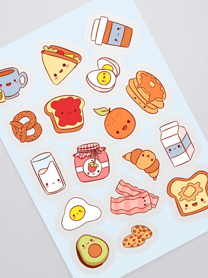 Breakfast Buddies Sticker Sheet product image (2)
