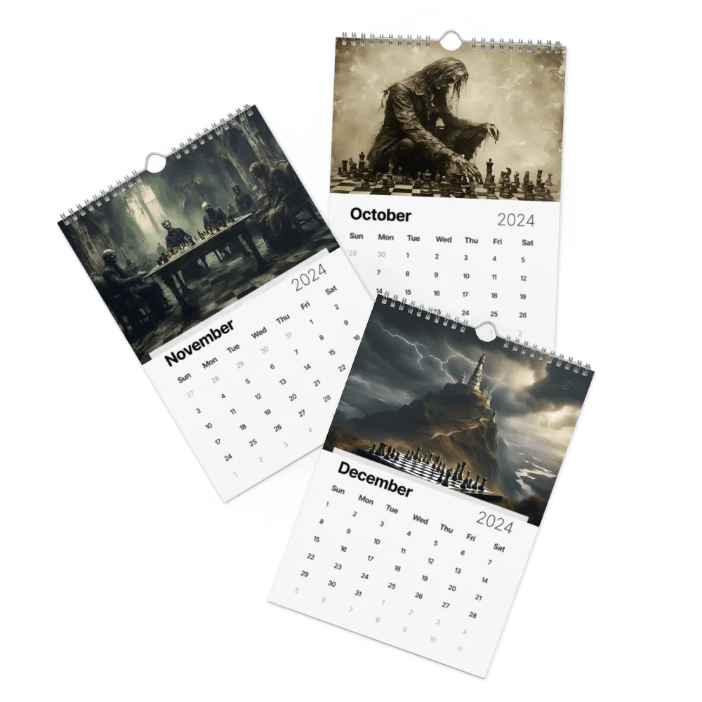 Chess Calendar 2024 product image (6)