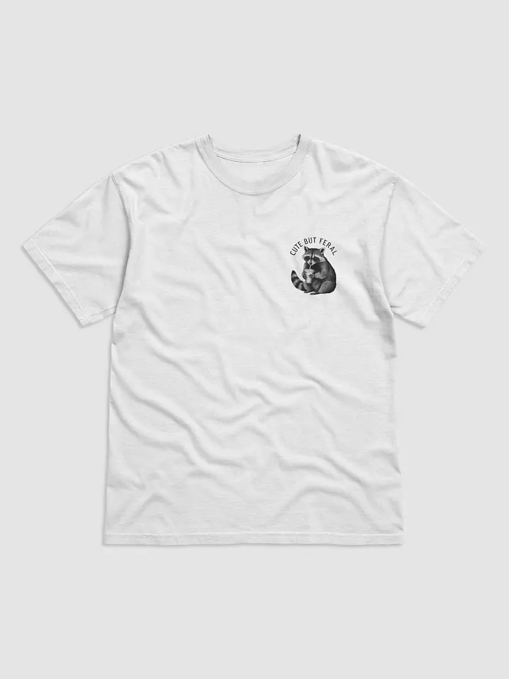 Cute But Feral Raccoon T-Shirt product image (1)